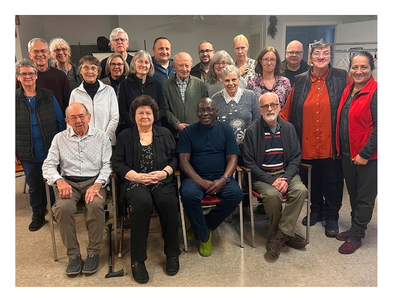 Rassemblement de la communauté à Victoriaville
